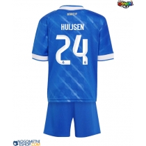 Otroški Nogometni dresi Real Madrid Dean Huijsen #24 Tretji 2025-26 Kratek Rokav (+ Kratke hlače)